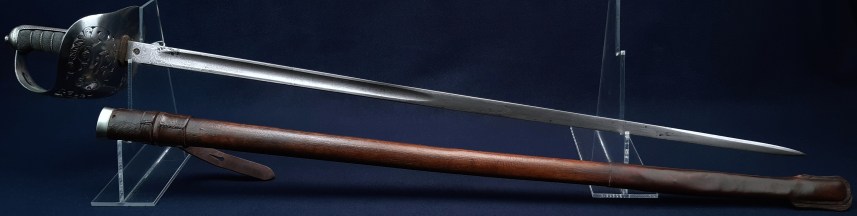 British WW1 1897 Pattern Infantry Officers Sword Captain William Henry German 6th Devonshire Regt, KIA 2